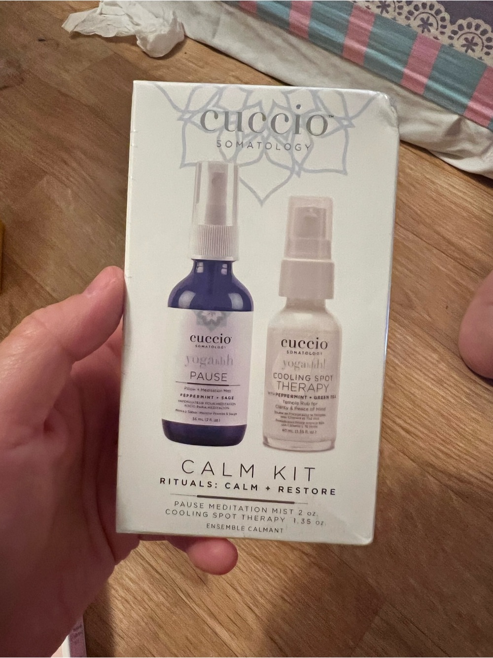 Cuccio Somatology Calm Kit - Pause Meditation Mist & Cooling Spot Therapy